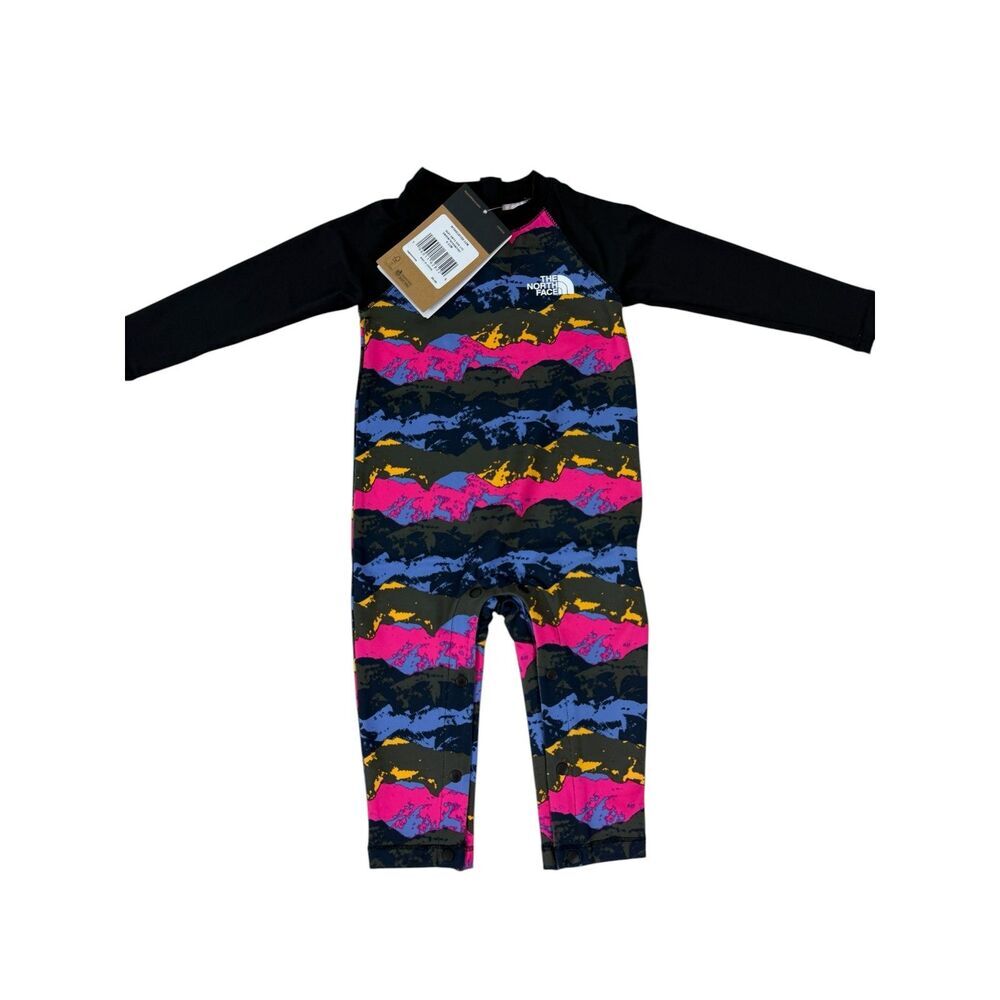 The North Face Baby Infant Fleece Bunting Suit One Piece Romper Size 12 M NWT